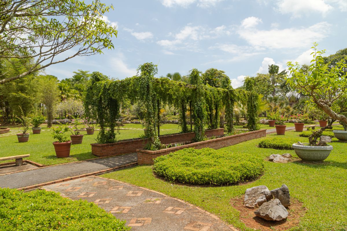 Asiatische Gärten im Hotel Asia Gardens